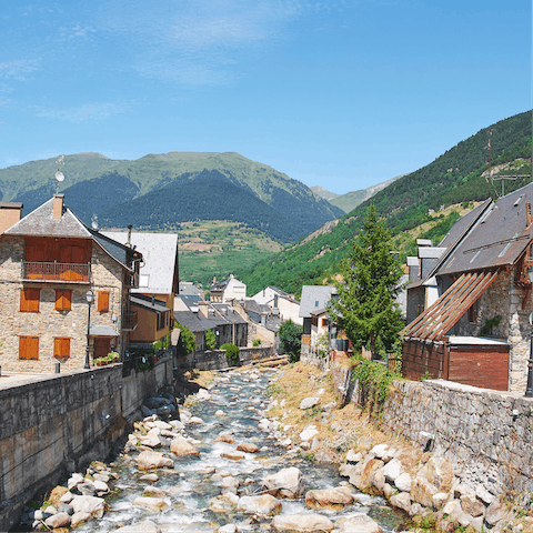 Discover the magic of mountain living from the charming town of Vielha