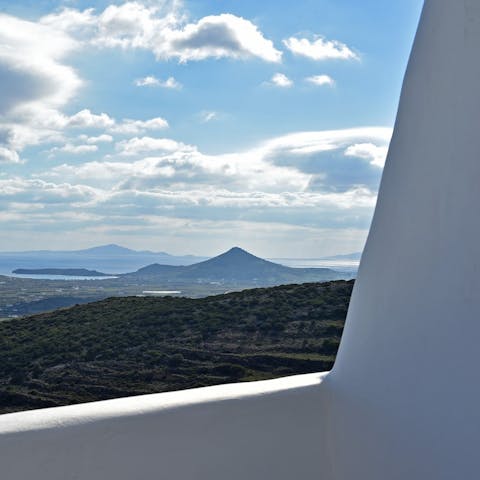 Enjoy uninterrupted sea views from whichever terrace takes your fancy