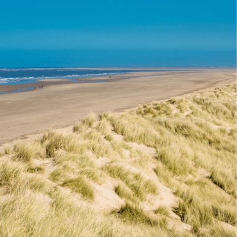 Discover Norfolk's beautiful sandy coast