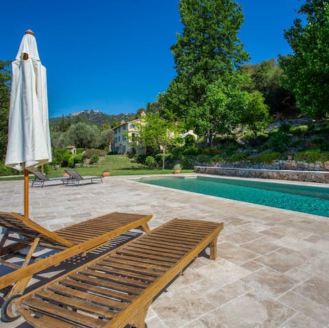 Soak up the sun or escape the summer heat in the pool