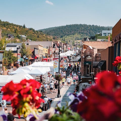 Stay at the top of Park City's historic Main Street