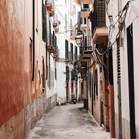 Explore the fascinating history and vibrant culture of Palma – the island's capital is a forty-five-minute drive away