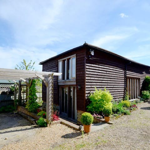 Enjoy breakfast or a light lunch at the farm shop next door