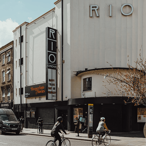 Wander over to Dalston in fifteen minutes and snoop around the vintage shops