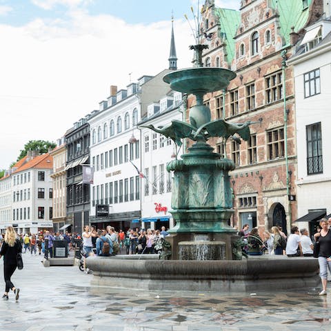 Stay in the heart of Copenhagen, near popular Strøget