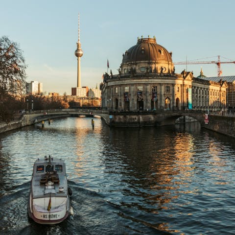 Explore the sights of Berlin from your location in the vibrant Mitte district