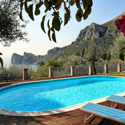 Savour the magic of coastal living from this home in the village of Nerano