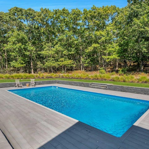 Spend your day drifting between a sun lounger and the swimming pool