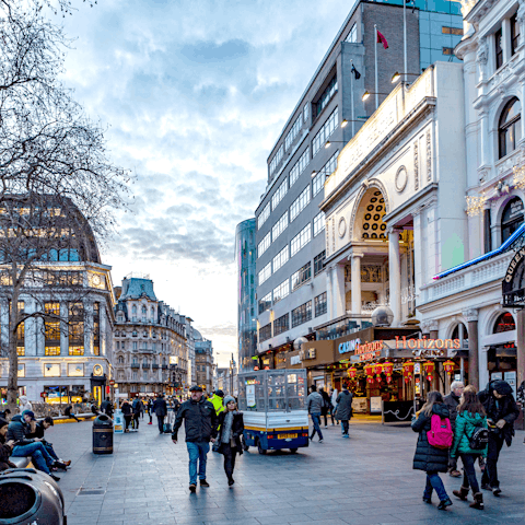 Stay in the heart of London, near Leicester Square