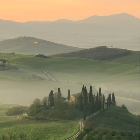 Savour idyllic days exploring the beautiful Tuscan countryside