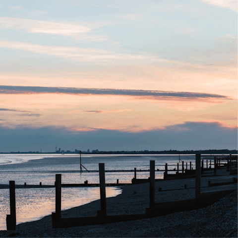 Drive to the coastal town of East Wittering in fifteen minutes