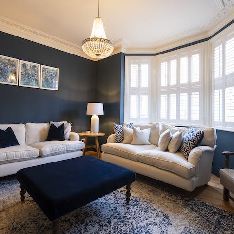 Crash out with films in the stylish snug – there's Netflix at the ready