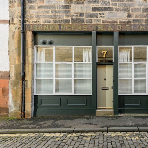 Stay in an 1800s ironmonger's shop, with fantastic restaurants right on your doorstep