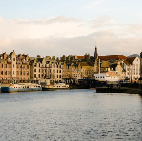 Explore Leith, Edinburgh's artsy port district just a fifteen-minute or so bus ride from the city centre