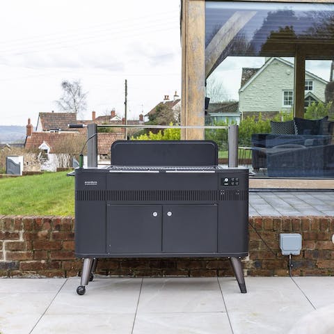 Enjoy alfresco feasts prepared on the barbecue