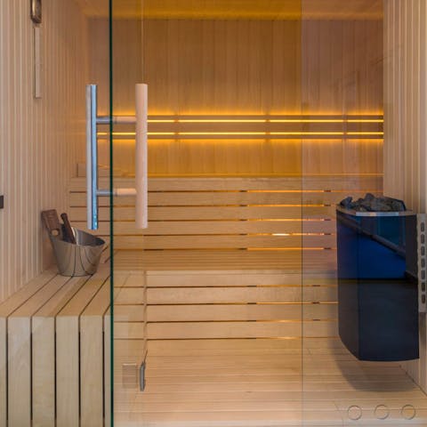 Take your relaxation up a notch in your very own sauna