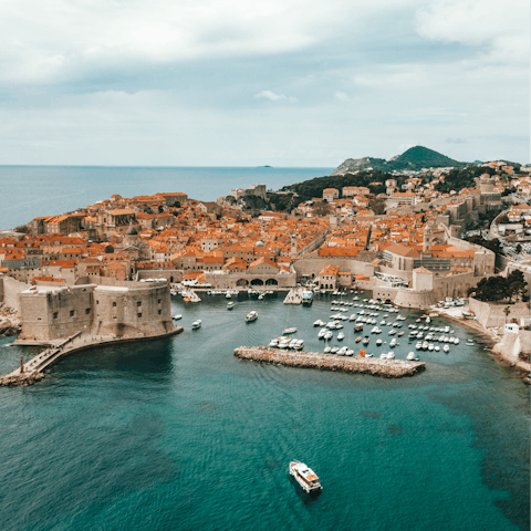 Make the most of your location just 4km from Dubrovnik's Old Town