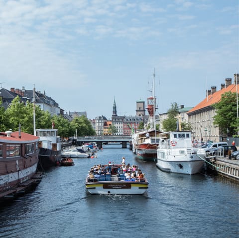 Stay in stunning Christianshavn, a ten-minute walk from Nyhavn's trendy bars and restaurants