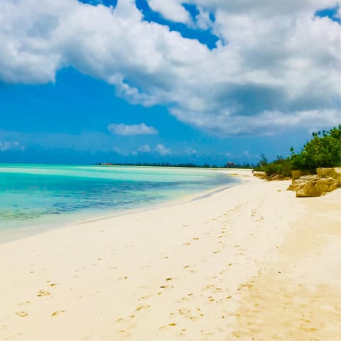 Adventure around the stunning coastline of Turks and Caicos and find breathtaking beaches