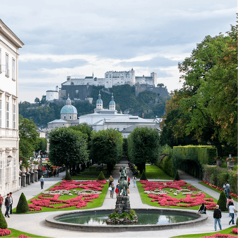 Enjoy live classical music, admire baroque architecture and walk through magnificent parks 