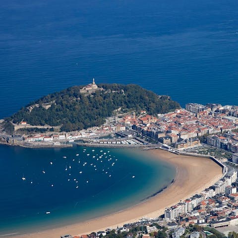 Bask in the sun on the coast of Northern Spain