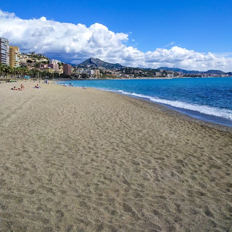 Enjoy sunny days with a quick trip to San Pedro de Alcántara Beach