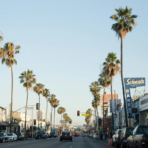 Discover the vibrant atmosphere of West Hollywood