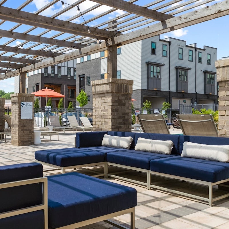 Soak up the sun on the terrace