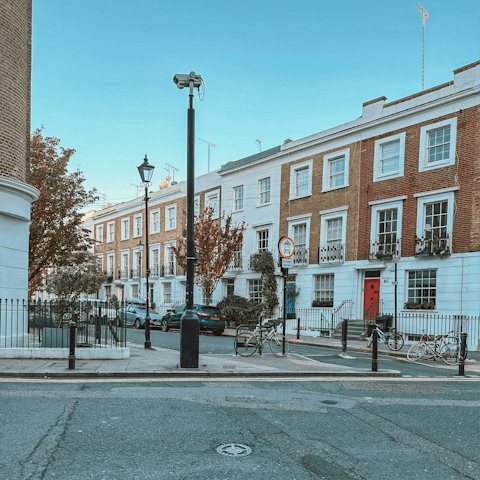 Stay in Islington, a short walk from the bars and shops on Upper Street