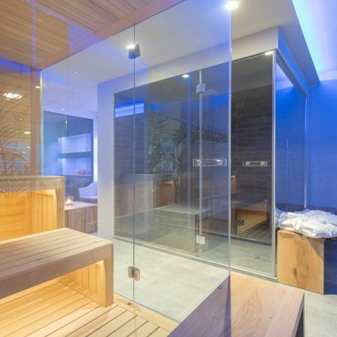 Experience the healing benefits of the sauna