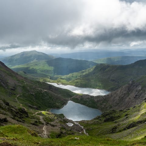 Explore incredible Snowdonia National Park – it's twenty-seven minutes away by car