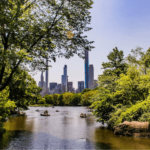 Discover Central Park, just a twenty-minute stroll away