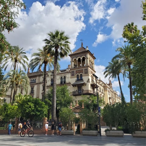 Stay in the Pearl of Andalusia, famous for flamenco dancing and bullfighting