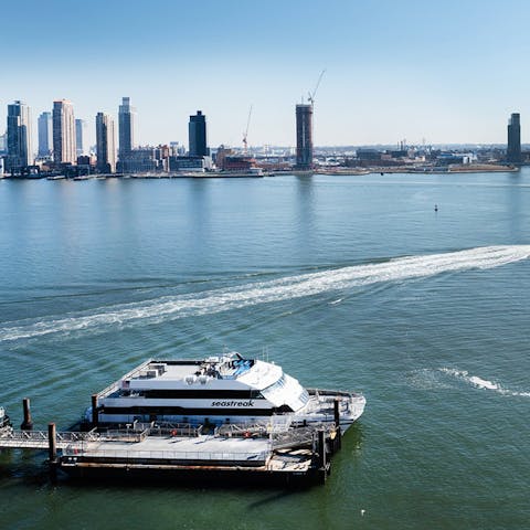 Hop on the ferry and take a day trip to Brooklyn or Long Island
