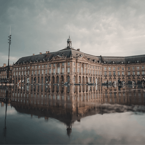 Explore Bordeaux's thriving city centre on foot – Place de la Bourse is a short stroll away