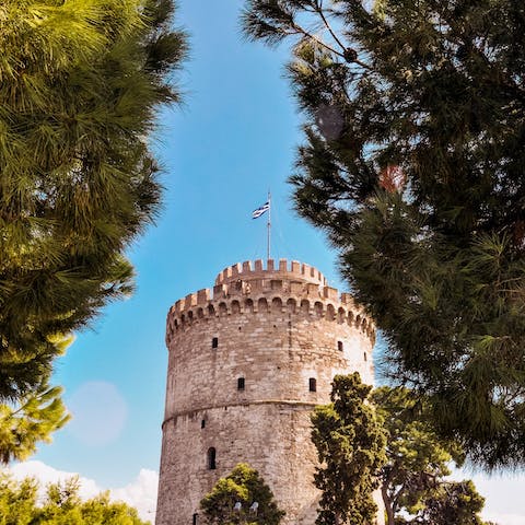 Visit the ancient White Tower – less than two miles away