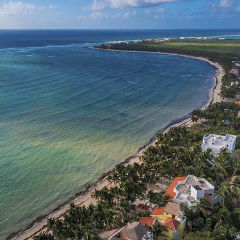 Step into paradise on the shores of Soliman Bay