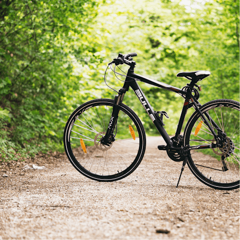 Take a bike ride along the picturesque Nar Valley Way