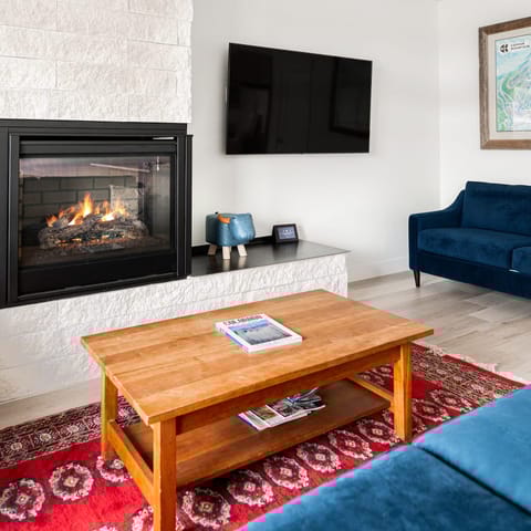 Cosy up with a mug of hot cocoa and keep your toes toasty in front of the fire