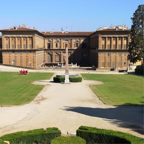 Stroll around the Boboli Gardens – you only have to cross the river