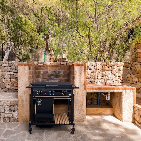 Cook up a feast for your guests at the barbeque