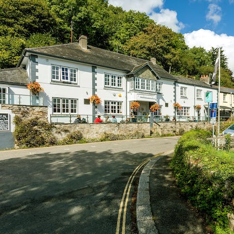 Stay in the quaint village of Malpas, just three doors down from a local inn