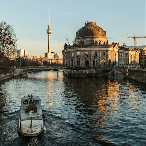 Stay on the western side of Berlin, with easy access to Mitte
