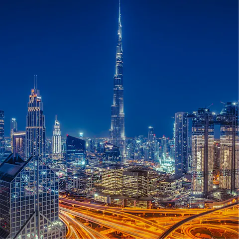 Stay in downtown Dubai, within walking distance from the iconic Burj Khalifa