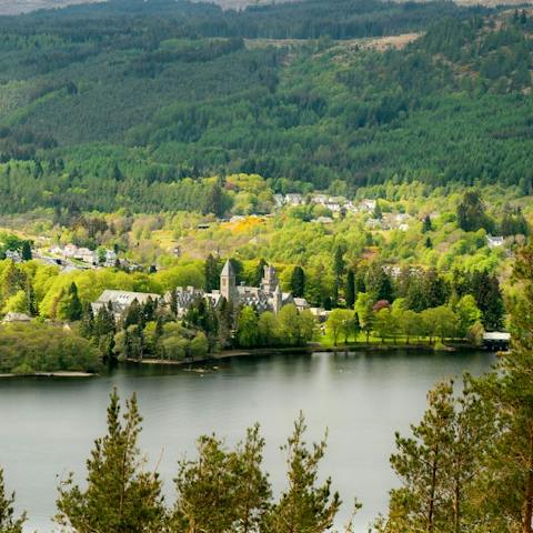 Explore the Scottish Highlands from your amazing location on the shores of Loch Ness 