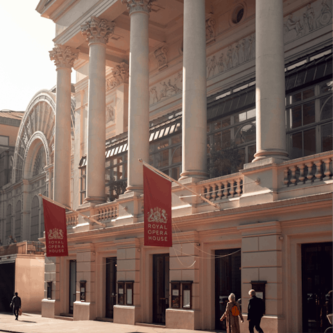 Enjoy a memorable night at the Royal Opera House