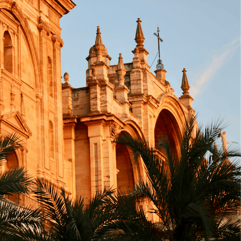 Make the most of your privileged location and visit Granada's Cathedral, Royal Chapel and Alcaicería, all within walking distance