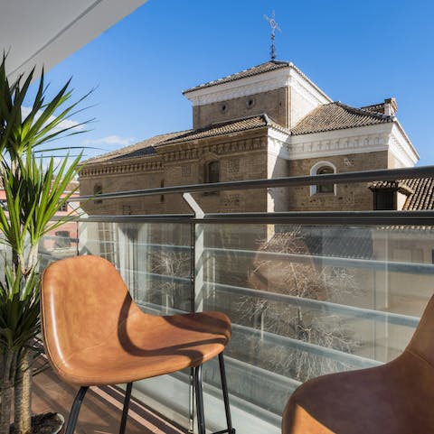 Watch the world go by from the privacy of one of three bedroom balconies