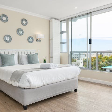 Wake up in a room with an ocean view