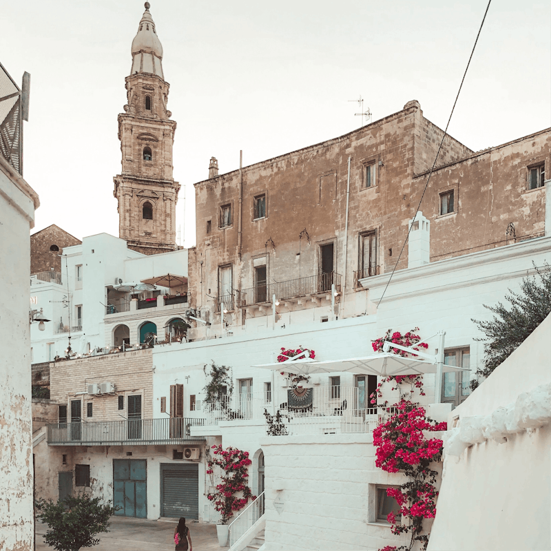 Explore plenty of quaint coastal towns such as Monopoli, based a short drive away